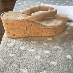 Veronica beard wedge sandals. Brand new